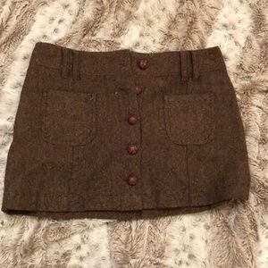Brown AEO Skirt